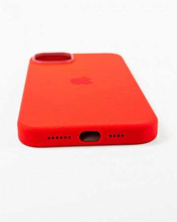 Husa Iphone 14 Plus din silicon Rosie MagSafe - Img 2