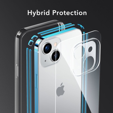 Husa iPhone 14 Plus ESR Ice Shield - Transparenta - Img 5