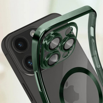 Husa Iphone 14 Pro MagSafe Green - Img 4
