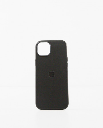 Husa Iphone 15 Plus din piele naturala Neagra MagSafe - Img 1