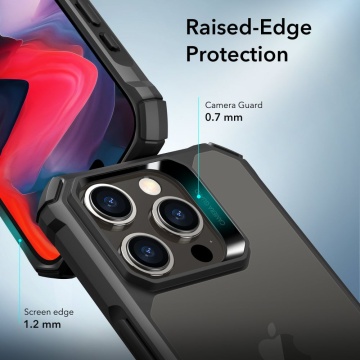 Husa iPhone 15 Pro- Clear Black - Img 2