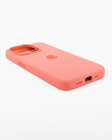Husa Iphone 15 Pro din silicon Rosie MagSafe - Img 4