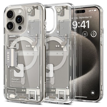 Husa iPhone 15 Pro Max - Natural Titanium, Magsafe - Img 1
