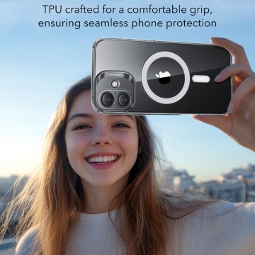 Husa iPhone 16 Plus ESR Zero HaloLock - Transparent - Img 4