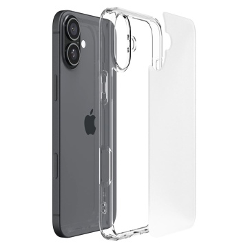 Husa iPhone 16 Plus Spigen Ultra Hybrid - Transparent Mat - Img 2