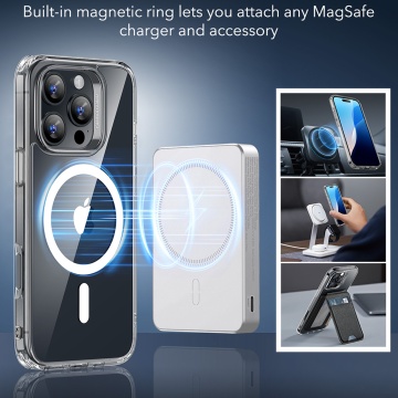 Husa iPhone 16 Pro Max ESR Classic Hybrid HaloLock - Clear - Img 5