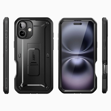 Husa iPhone 16 Supcase Unicorn Beetle Pro - Negru - Img 5