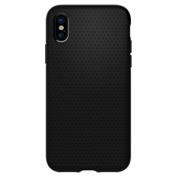 Husa Iphone XS Spigen Liquid Air - Negru Mat - Img 2