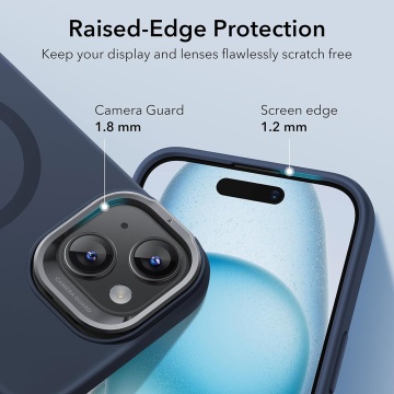 Husa MagSafe iPhone 15 Plus- Dark Blue - Img 6