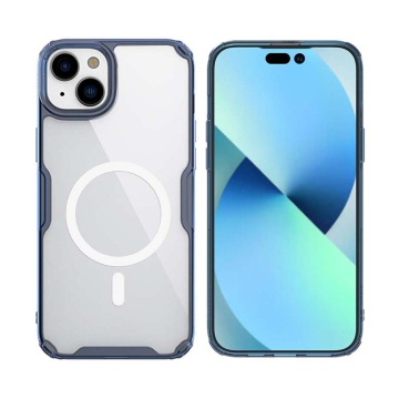 Husa Nature TPU MagSafe Case - iPhone 15 Plus - Albastru - Img 5