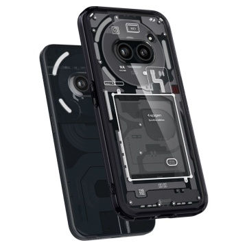 Husa Nothing Phone (2a) Plus Spigen Ultra Hybrid Zero One - Negru - Img 6