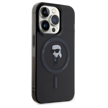 Husa pentru iPhone 14 Pro Max - Karl Lagerfeld IML MagSafe (KLHMP14XHFCKNOK) - Ikonik - Img 4