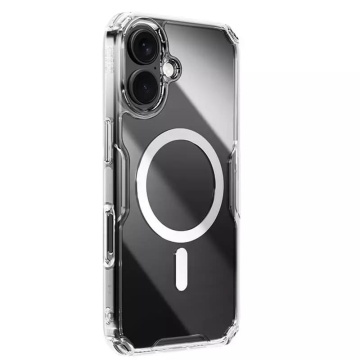 Husa pentru iPhone 16 Plus - Nillkin Nature TPU Pro Magnetic Case - Transparent - Img 3