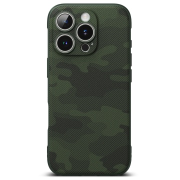 Husa pentru iPhone 16 Pro Max - Ringke Onyx Design - Camo Green - Img 3