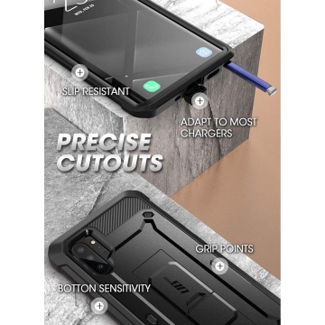 Husa pentru Samsung Galaxy Note 10 Plus / Note 10 Plus 5G - Supcase Unicorn Beetle Pro - Black - Img 3