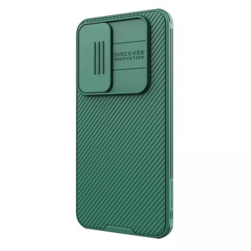 Husa pentru Samsung Galaxy S24 FE - Nillkin CamShield Pro - Green - Img 2