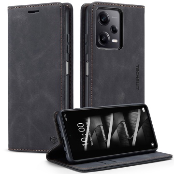 Husa piele Samsung Galaxy S23 Plus Techsuit Confy Cover, Black - Img 2