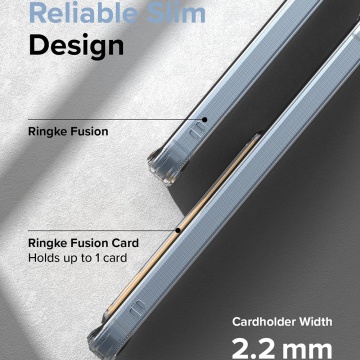Husa Samsung Galaxy A35 5G Ringke Fusion Card - Transparent - Img 7