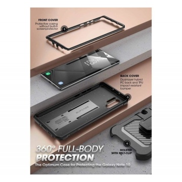 Husa Samsung Galaxy Note 10 Supcase Unicorn Beetle Pro - Negru - Img 5