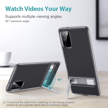 Husa Samsung Galaxy S20 5G ESR Air Shield Boost Kickstand - Transparent - Img 6