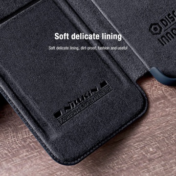 Husa Samsung Galaxy S22 Plus 5G Nillkin QIN Pro Leather - Negru - Img 7