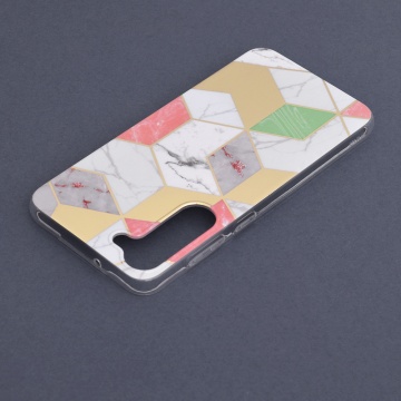 Husa Samsung Galaxy S23 FE Marble, Purple Hex - Img 6