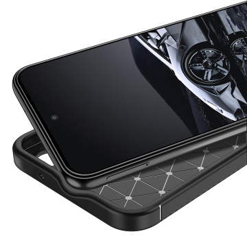 Husa Samsung Galaxy S23 Plus Techsuit CarbonFiber, Black - Img 4