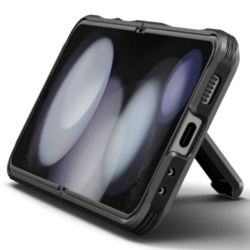 Husa Samsung Galaxy Z Flip 5 Spigen Tough Armor - Negru - Img 4