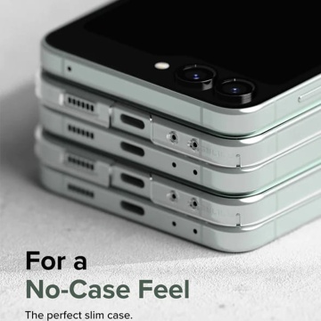 Husa Samsung Galaxy Z Flip5 Ringke Slim - Transparent Mat - Img 4