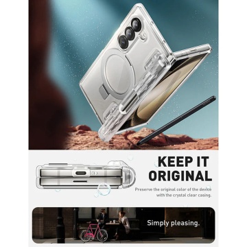 Husa Samsung Galaxy Z Fold6 I-Blason Cosmo Pro MagSafe - Transparenta - Img 6