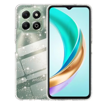 Husa sclipici Honor X6b Techsuit SparkleSkin - Transparenta - Img 1