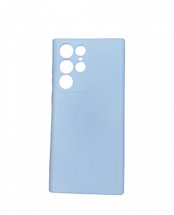 Husa Silicon Samsung Galaxy S22 Ultra - Baby Blue - Img 1