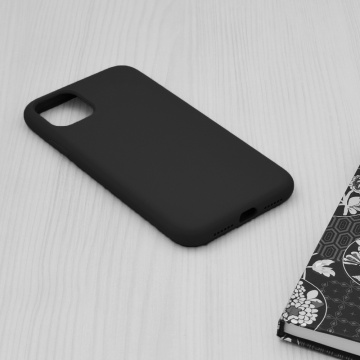 Husa Soft Edge Silicone - iPhone 11 Pro Max - Black - Img 4