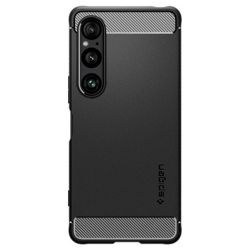 Husa Sony Xperia 1 VI Spigen Rugged Armor - Negru - Img 4