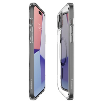 Husa Ultra Hybrid MagSafe - iPhone 15 - Carbon Fiber - Img 7