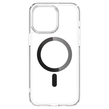 Husa Ultra Hybrid MagSafe - iPhone 15 Pro - Carbon Fiber - Img 2