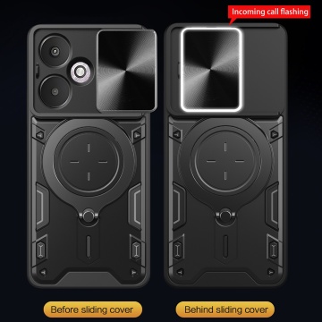 Husa Xiaomi Poco M6 Techsuit CamGuard Pro - Roz Gold - Img 3