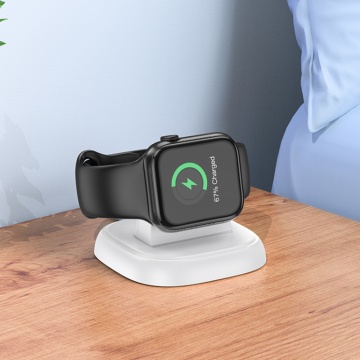 Incarcator Wireless pentru Apple Watch, Hoco CW44 (2.5W), Negru - Img 3