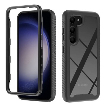 Pachet 360°] Husa + folie Samsung Galaxy S23 Techsuit Defense, Black - Img 1