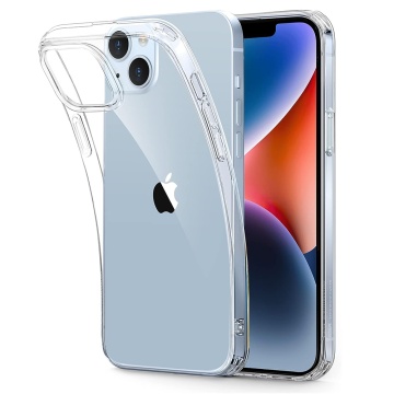[Pachet 3in1] Husa + folie iPhone 14 ESR Project Zero, Transparenta - Img 2