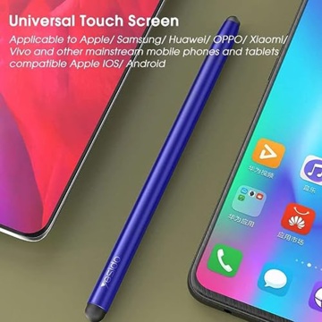 Stylus pen capacitiv 2in1 Android, iOS Yesido ST01, albastru - Img 5