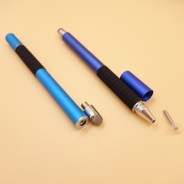 Stylus Pen Techsuit, 2in1 Universal, Android, iOS, JC02 - Albastru Deschis - Img 6