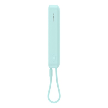 Acumulator Extern MagSafe, USB-C, Lightning, 30W, 10000mAh - Baseus Magnetic Mini (P1002210B333-00) - Blue - Img 3