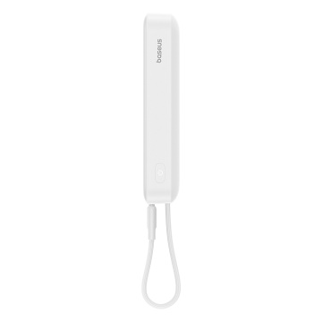 Acumulator Extern MagSafe, USB-C, Lightning, 30W, 10000mAh - Baseus Magnetic Mini (P1002210B223-00) - White - Img 4