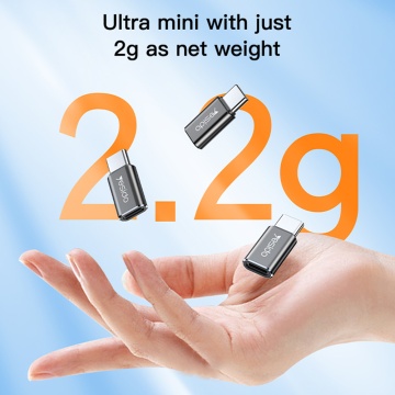 Adaptor OTG Type-C la Lightning Yesido GS22, 480Mbps - Gri - Img 4