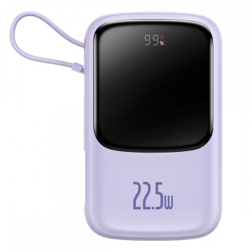 Baterie Externa 20000mAh, 22.5W - Baseus Qpow Pro (PPQD030105) - Purple - Img 3