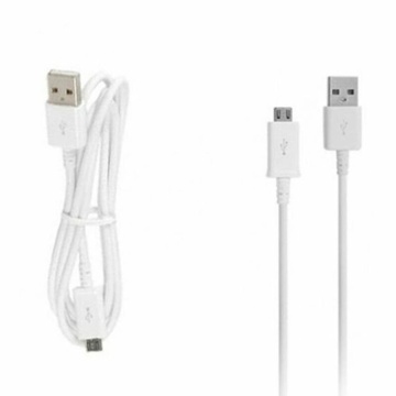 Cablu de date Samsung Micro-USB, 1.5m, 2A, alb, bulk, ECB-DU4EWE - Img 2