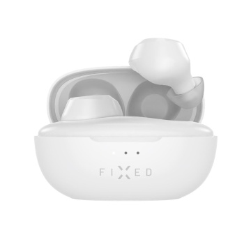 Casti Bluetooth V5.3 cu TWS - Fixed (FIXBDS-WH) - Alb - Img 1