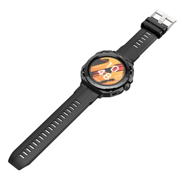 Ceas smartwatch dama + 2 curele Hoco Y14, 1.32 inch, Negru - Img 7