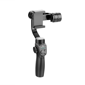 Gimbal pentru telefon cu face tracking si tripod Techsuit F10 - Negru - Img 1